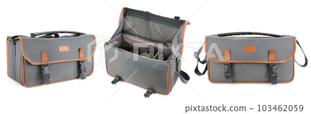 Camera bag isolated on white 103462059
