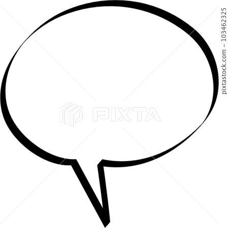 speech bubble balloon keyword icon sticker planner text box banner, flat png transparent element design 103462325