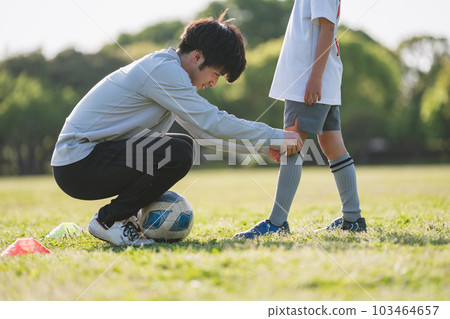 指導 指示 足球 103464657