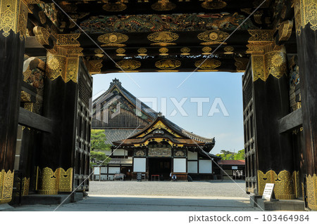 World Heritage Kyoto Nijo Castle Karamon Gate 103464984