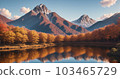 有秋葉的山湖 | 生成式 AI 103465729