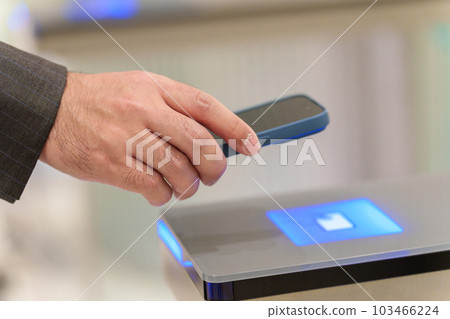 Smartphone security gate 103466224