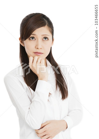 business woman thinking business woman thinking 103466655
