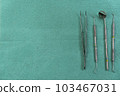 dental instruments ready for use in the dental office 103467031