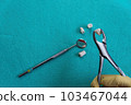 dental instruments ready for use in the dental office 103467044