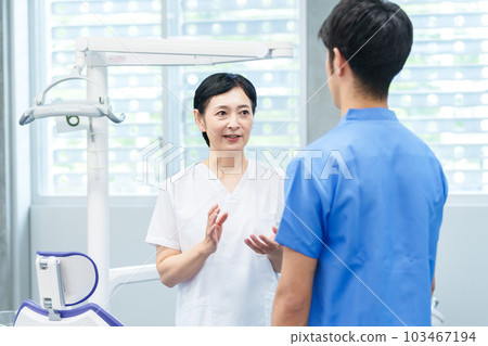 Meeting dentist Meeting dentist 103467194