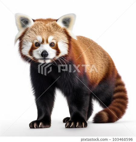 小熊貓 白色背景 AI 生成的圖像 Generative AI 小熊貓 白色背景 AI 生成的圖像 Generative AI 103468596