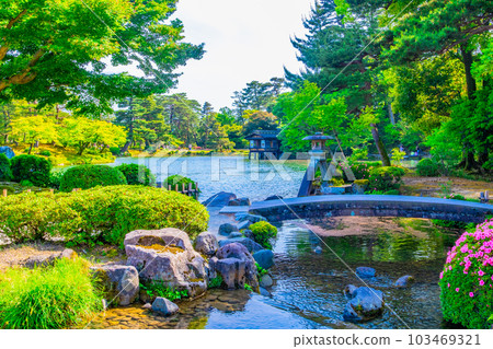 Fresh green Kenrokuen 103469321
