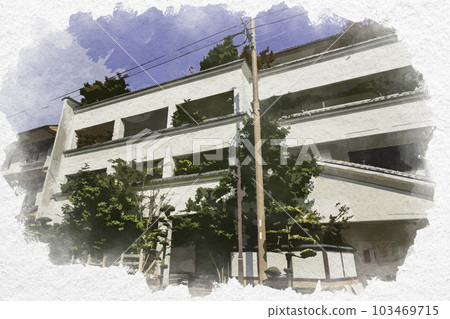 水彩風格 武雄溫泉 Yumotoso Toyokan 佐賀縣武雄市 水彩風格 武雄溫泉 Yumotoso Toyokan 佐賀縣武雄市 103469715