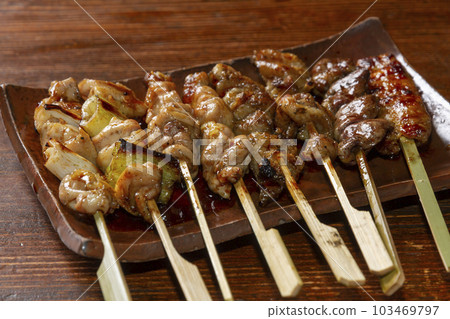 Assorted yakitori Assorted yakitori 103469797