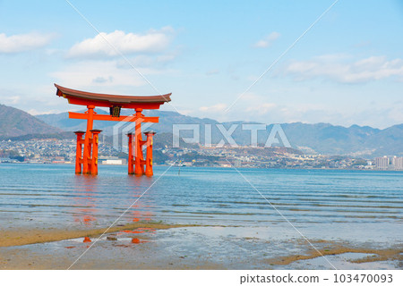 Miyajima Shrine Torii Miyajima Shrine Torii 103470093