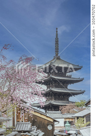Spring five-storied pagoda Spring five-storied pagoda 103470702