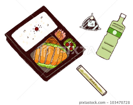 便當飯糰插圖集 103470728