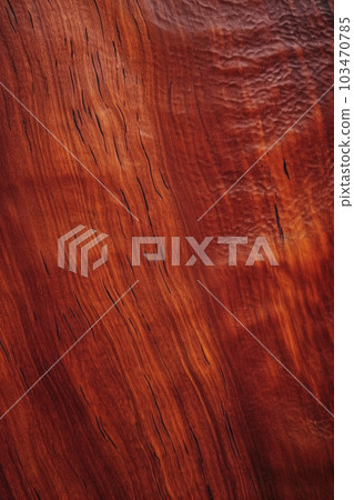 Background material of wood grain like mahogany "AI generated image" 103470785