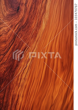 Background material of wood grain like mahogany "AI generated image" 103470787