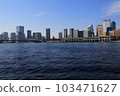 Sumida River and skyscrapers 103471627