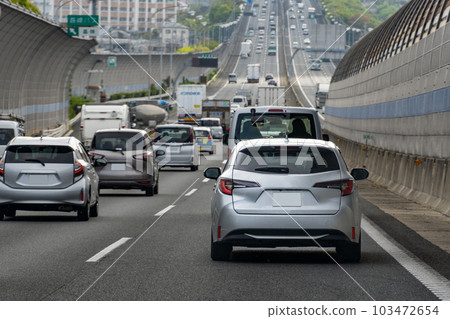 Highway driving image Highway driving image 103472654
