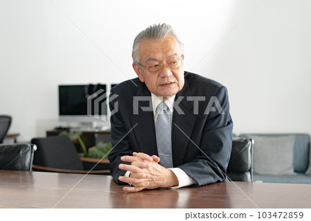 Business senior man worried 103472859