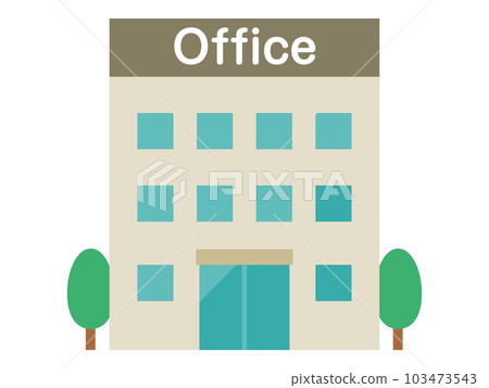 辦公樓的例證 103473543