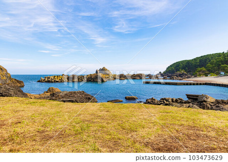 Hachinohe City, Aomori Prefecture Tanesashi Coast Fukakubo Fishing Port Hachinohe City, Aomori Prefecture Tanesashi Coast Fukakubo Fishing Port 103473629