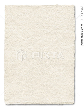 Natural art paper texture. Parchment background isolated on white Natural art paper texture. Parchment background isolated on white 103473660
