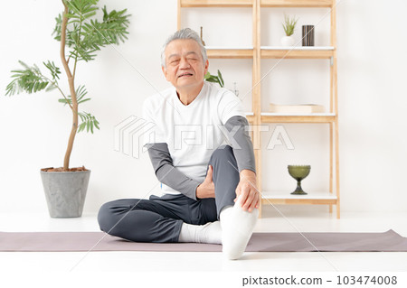 伸展肌肉疼痛高級 103474008