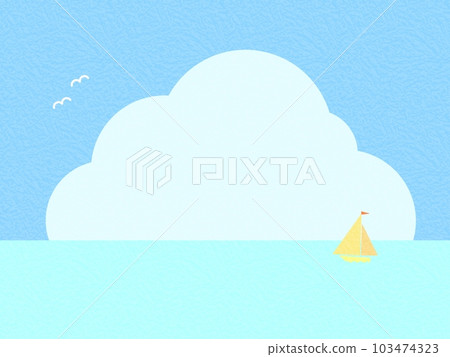 大海背景A-2繪圖紙 大海背景A-2繪圖紙 103474323