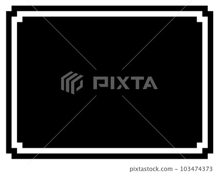 Simple pixel frame 103474373