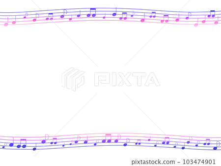 Gradient ombre frame Gradient ombre frame 103474901