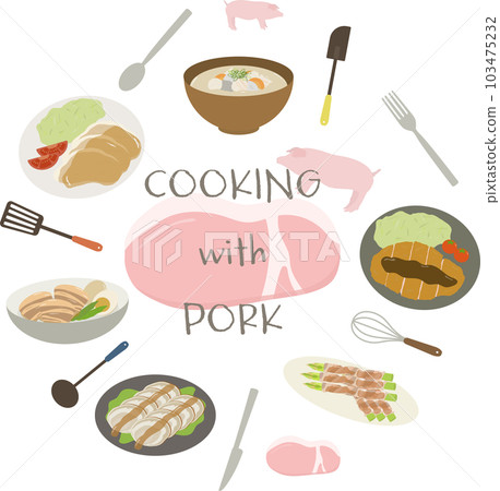 豬肉菜插圖集 豬肉菜插圖集 103475232
