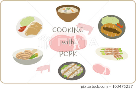 豬肉插圖集 豬肉插圖集 103475237
