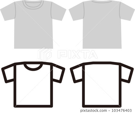 短袖T卹變形圖解 103476403