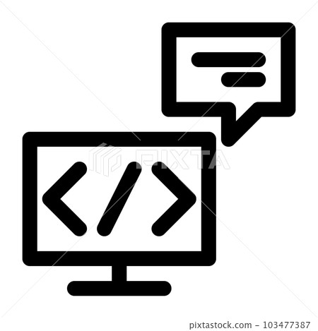 DX，代表程序的線條樣式圖標 103477387