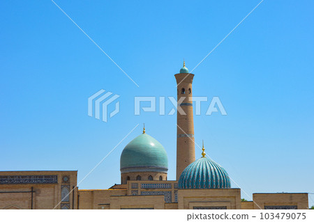Hazrati imam comlex. Islam building in Uzbekistan. Hazrati imam comlex. Islam building in Uzbekistan. 103479075