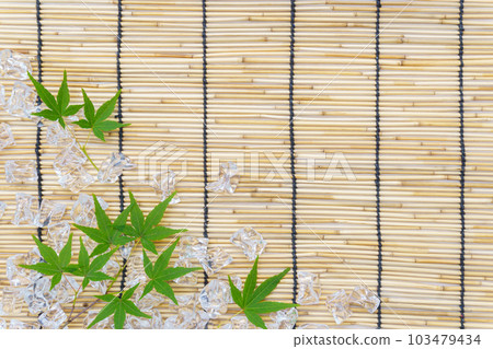 藍楓和冰背景 藍楓和冰背景 103479434