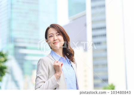 Woman going out to Shibuya Woman going out to Shibuya 103480843