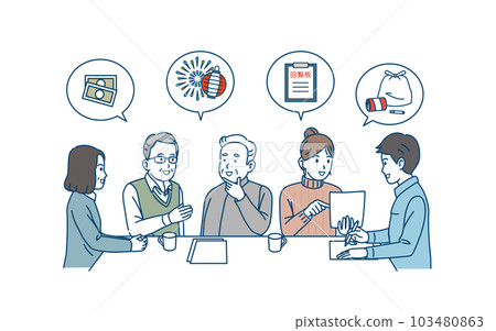 鎮民開鎮會討論 鎮民開鎮會討論 103480863