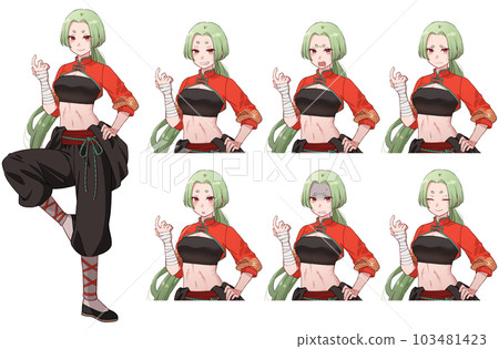 似乎出現在遊戲中的女戰士 103481423