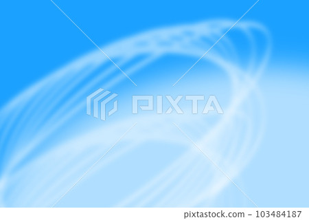 藍色抽象背景環 藍色抽象背景環 103484187