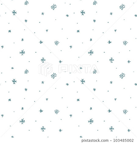 Snow Christmas New Year seamless simple pattern 103485002