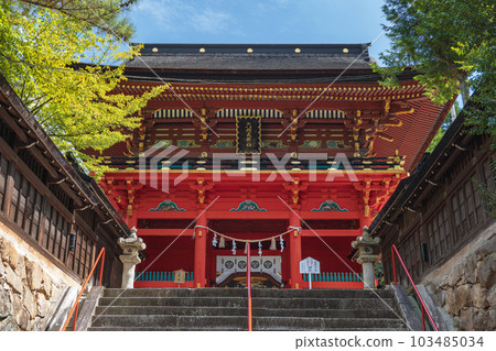 Aichi Okazaki Romon Gate of Rokusho Shrine Aichi Okazaki Romon Gate of Rokusho Shrine 103485034