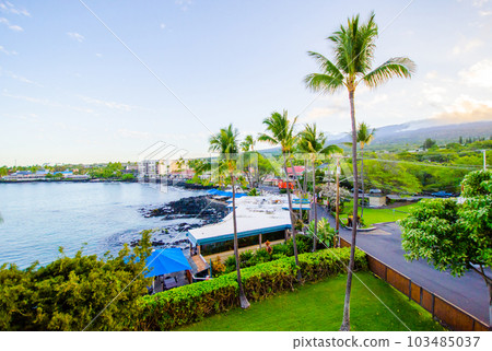 夏威夷島 Kailua-Kona 區的度假海灘 103485037