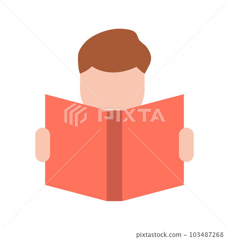 Reading icon vector image. Reading icon vector image. 103487268