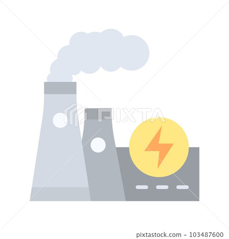 Power Station icon vector image. 103487600