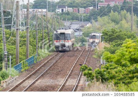 [伊勢線]複線區間特快南紀1號、2號發車 103488585