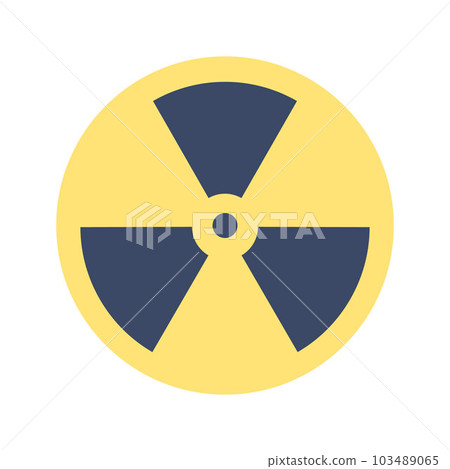 Hazard icon vector image. Hazard icon vector image. 103489065
