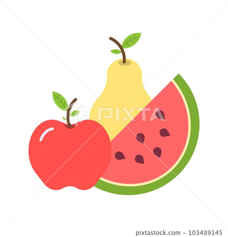 Fruit icon vector image. 103489145