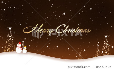 聖誕快樂,雪人在雪地裡行走 聖誕快樂,雪人在雪地裡行走 103489596