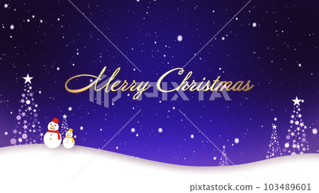 聖誕快樂,雪人在雪地裡行走 聖誕快樂,雪人在雪地裡行走 103489601