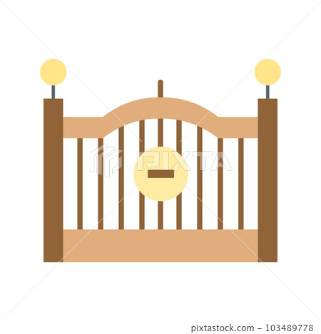 Entrance icon vector image. 103489778